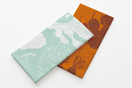 風味絶佳　手ぬぐい写真